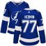 Adidas Tampa Bay Lightning #77 Victor Hedman Blue Home Authentic Womens Stitched NHL Jersey