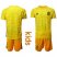 Spain Blank Yellow Goalkeeper Kid Soccer Country Jersey