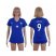 Womens France #9 Giroud Home Soccer Country Jersey