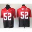 Nike San Francisco 49ers #52 Patrick Willis Red/Black Mens Stitched NFL Elite Fadeaway Fashion Jersey
