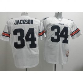 Auburn Tigers 34 Bo Jackson White NCAA Jerseys