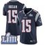 Nike New England Patriots #15 Chris Hogan Navy Blue Team Color Super Bowl LIII Bound Mens Stitched NFL Vapor Untouchable Limited Jersey
