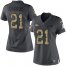 Nike Denver Broncos #21 Sua Cravens Black Womens Stitched NFL Limited 2016 Salute to Service Jersey