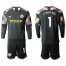Manchester City #1 C.Bravo Black Goalkeeper Long Sleeves Soccer Club Jersey