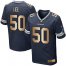 Nike Dallas Cowboys #50 Sean Lee Navy Blue Team Color Mens Stitched NFL Elite Gold Jersey