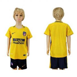 Atletico Madrid Blank Away Kid Soccer Club Jersey