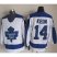 Toronto Maple Leafs #14 Dave Keon White/Blue CCM Throwback Stitched NHL Jersey