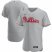 Philadelphia Phillies Mens Nike Gray Road 2020 Authentic Official Team MLB Jersey