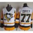 Pittsburgh Penguins #77 Paul Coffey White/Black CCM Throwback Stitched NHL Jersey
