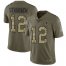 Nike Dallas Cowboys #12 Roger Staubach Olive/Camo Mens Stitched NFL Limited 2017 Salute To Service Jersey
