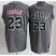 Chicago Bulls 23 Michael Jordan Grey Revolution 30 Swingman NBA Jerseys Cheap