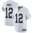 Nike Las Vegas Raiders #12 Zay Jones White Mens Stitched NFL Vapor Untouchable Limited Jersey