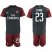AC Milan #23 Strinic Third Soccer Club Jersey