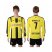 Dortmund #7 Dembele Home Long Sleeves Soccer Club Jersey