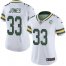 Nike Green Bay Packers #33 Aaron Jones White Womens 100th Season Stitched NFL Vapor Untouchable Limited Jersey