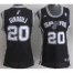 Women San Antonio Spurs 20 Manu Ginobili Black Revolution 30 Swingman NBA Jerseys