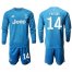 Juventus #14 Matuidi Third Long Sleeves Soccer Club Jersey
