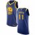 Mens Nike Golden State Warriors #11 Klay Thompson Blue NBA Authentic Icon Edition Jersey