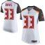 Nike Tampa Bay Buccaneers #33 Carlton Davis III White Womens Stitched NFL New Elite Jersey