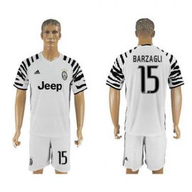 Juventus #15 Barzagli SEC Away Soccer Club Jersey
