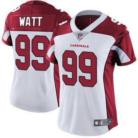 Nike Arizona Cardinals #99 J.J. Watt White Womens Stitched NFL Vapor Untouchable Limited Jersey