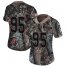 Nike Cleveland Browns #95 Myles Garrett Camo Womens Stitched NFL Limited Rush Realtree Jersey