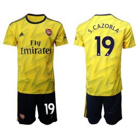 Arsenal #19 S.Cazorla Away Soccer Club Jersey
