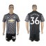 Manchester United #36 Darmian Black Soccer Club Jersey