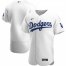 Los Angeles Dodgers Mens Nike White Home 2020 Authentic Official Team MLB Jersey