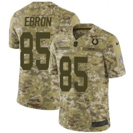 Nike Indianapolis Colts #85 Eric Ebron Camo Mens Stitched NFL Limited 2018 Salute To Service Jersey