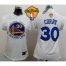Womens Warriors #30 Stephen Curry White The Finals Patch Fashion Stitched NBA Jersey