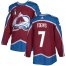 Adidas Colorado Avalanche #7 Devon Toews Burgundy Youth 2022 Stanley Cup Final Patch Home Authentic Stitched NHL Jersey Youth