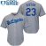 Los Angeles Dodgers #23 Kirk Gibson Grey Cool Base Stitched Youth MLB Jersey
