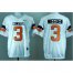 Oklahoma State Cowboys 3# Brandon Weeden White Pro Combat College Football NCAA Jerseys