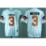 Oklahoma State Cowboys 3# Brandon Weeden White Pro Combat College Football NCAA Jerseys