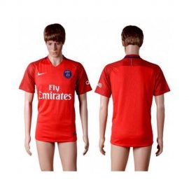 Paris Saint-Germain Blank Red Soccer Club Jersey