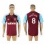 West Ham United #8 Kouyate Home Soccer Club Jersey