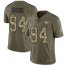 Nike Kansas City Chiefs #94 Terrell Suggs Olive/Camo Mens Stitched NFL Limited 2017 Salute To Service Jersey