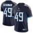 Nike Tennessee Titans #49 Nick Dzubnar Navy Blue Team Color Mens Stitched NFL Vapor Untouchable Limited Jersey