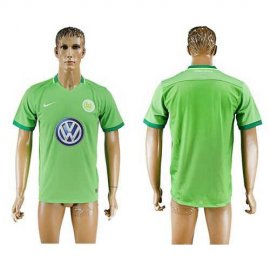 Wolfsburg Blank Home Soccer Club Jersey