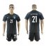 France #21 Koscielny Away Soccer Country Jersey