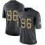 Nike Philadelphia Eagles #96 Derek Barnett Black Mens Stitched NFL Limited 2016 Salute To Service Jersey