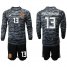 Spain #13 Arrizabalaga Black Long Sleeves Goalkeeper Soccer Country Jersey