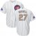 Chicago Cubs #27 Addison Russell White(Blue Strip) 2017 Gold Program Cool Base Stitched Youth MLB Jersey