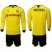 Dortmund Blank Home Long Sleeves Soccer Club Jersey