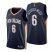 Nike New Orleans Pelicans #6 Nickeil Alexander-Walker Navy Mens 2021-22 NBA 75th Anniversary Diamond Swingman Jersey – Icon Edition Mens