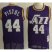 Utah Jazz 44 Pistol Purple NBA Jerseys Cheap