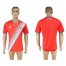 Costa Rica Blank Home Soccer Country Jersey