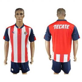 Guadalajara Blank Home Soccer Club Jersey