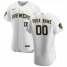 Milwaukee Brewers Custom Mens Nike White Home 2020 Authentic Player MLB Jersey